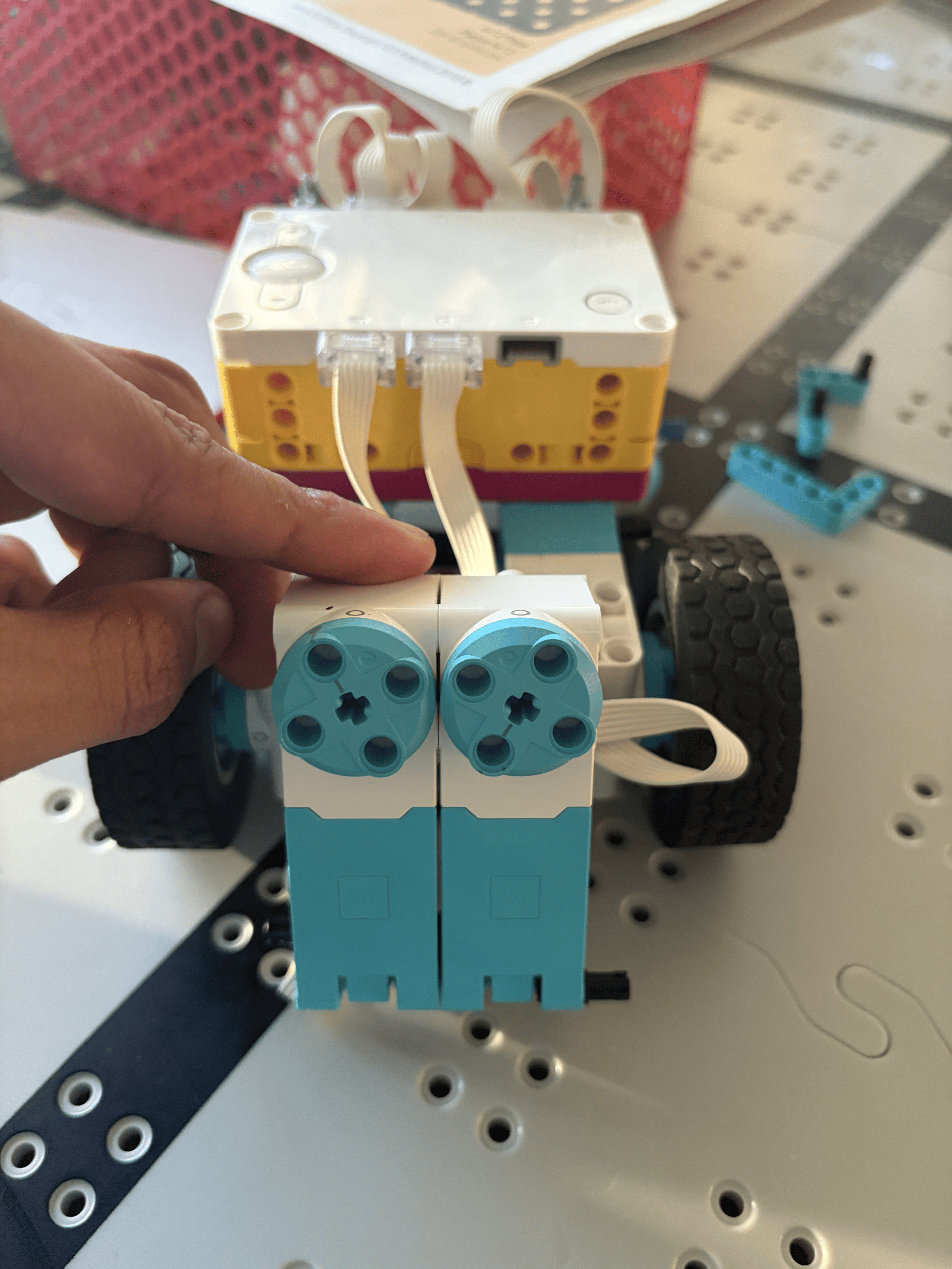 Motor placement option 3